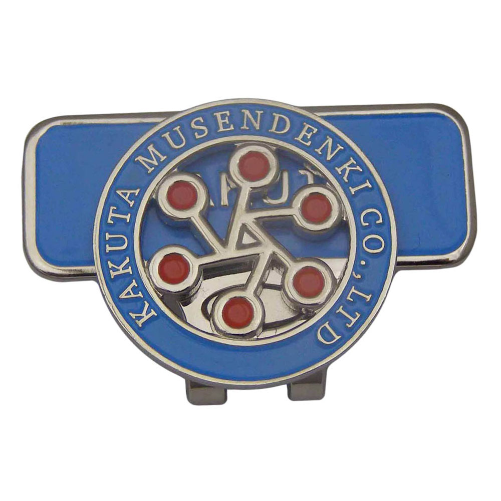 Customized hat clip and ball marker