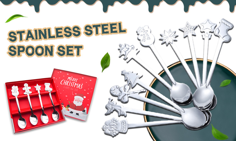 stainless steel spoon set