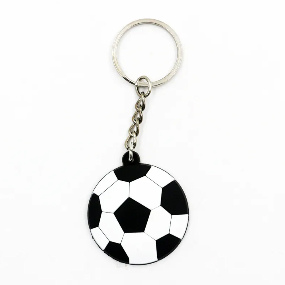 PVC Keychains & Rubber Keyring Sports